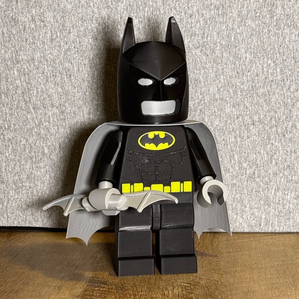 LEGO Batman Figure with Batarang and Cape